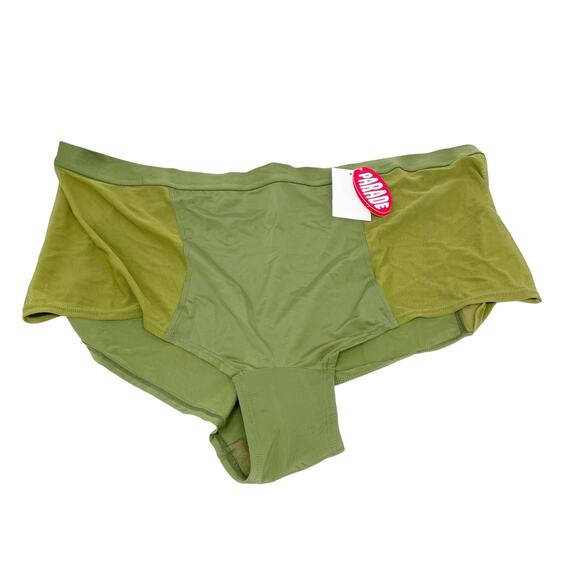 Parade Women's Re:play High Waisted Briefs Mesh Olive Size 3XL - Picture 1 of 4